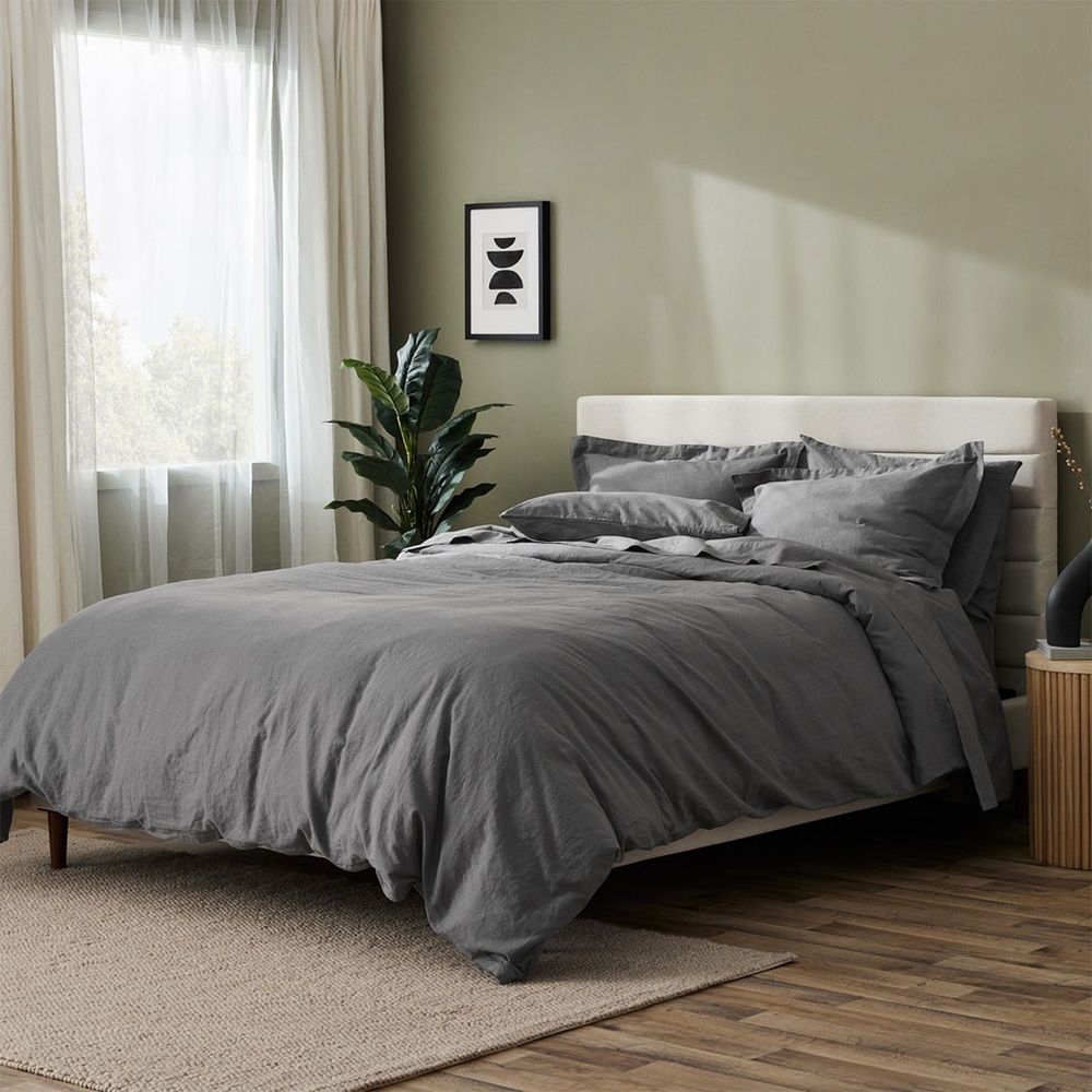 NWT Silk & Snow Relaxed Linen/Lin Sheet Set